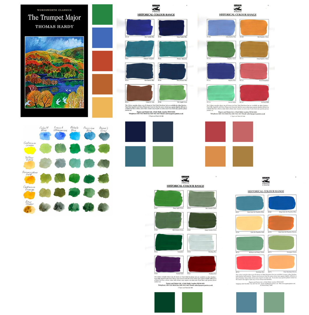 Water colour exploration